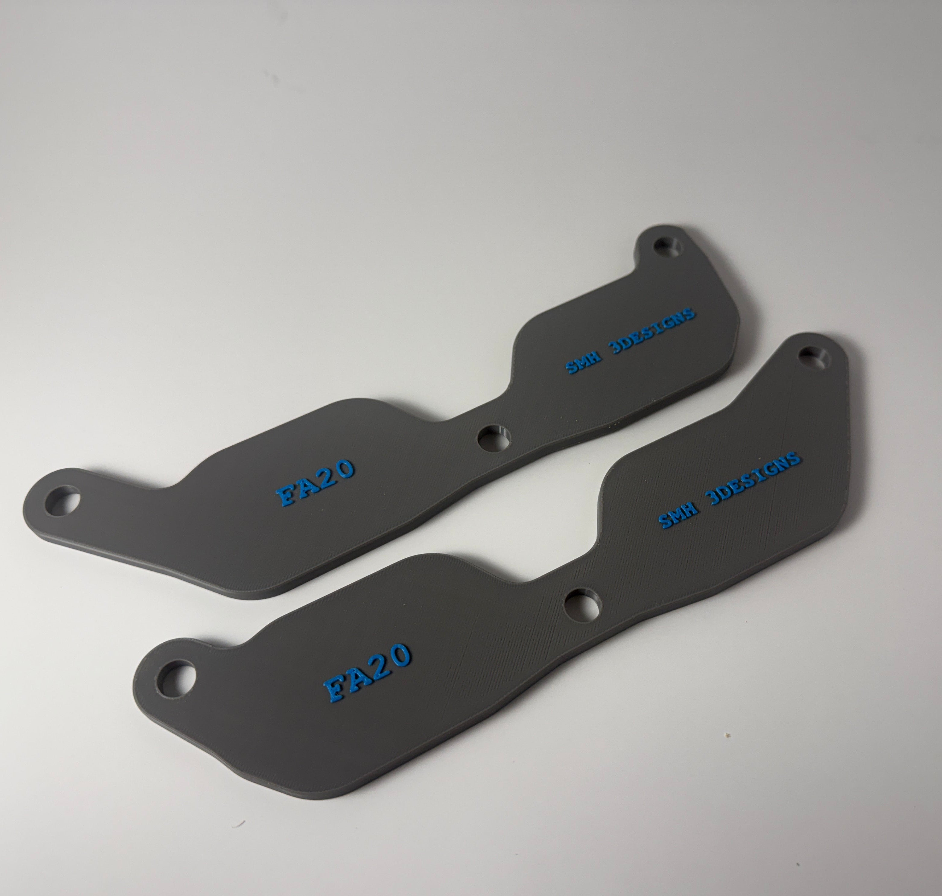 3D Printed Intake Port Block-Off Plate Kit for Subaru 2.0L Direct Injection Engines. Off Color.